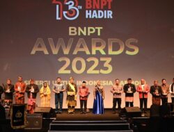 Wakil Presiden Ma’ruf Amin Hadiri HUT BNPT RI Ke-13 di Djakarta Theater