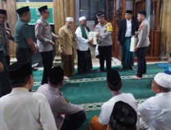 Kapolres Tangerang Selatan Bersama Kapolsek Legok Berserta Jajaran Sholat Subuh di Masjid Jami Al-Ijma Legok