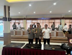 Yayasan Bhakti Alumni Akpol 1996 Hibahkan Renovasi Kantor Penelitian dan Publikasi Ilmiah STIK PTIK