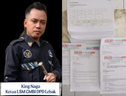 Ketua GMBI Distrik Lebak Acungkan Jempol Langkah Media Polisinews Ungkap Kasus Dugaa Penyimpangan Dana Desa Sekabupaten Lebak
