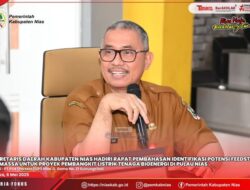 SEKDA KAB. NIAS HADIRI RAPAT TERKAIT POTENSI BIOMASSA DI KEPULAUAN NIAS