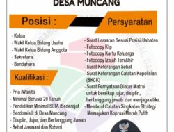Desa Muncang Buka Rekrutmen Calon Pengurus Koperasi Merah Putih, Warga Antusias Menyambut