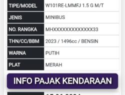 Mobil Siaga Desa Kadudamas, Punya Dua Plat Biar Bisa Beli BBM Subsidi Jenis Pertalite Tambah Nunggak Pajak 10 Bulan