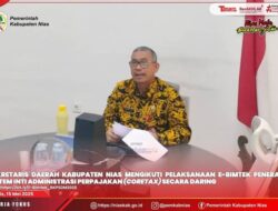 E-Bimtek Penerapan Sistem Inti Administrasi Perpajakan (Coretax) di Lingkungan Pemkab Nias T.A 2025