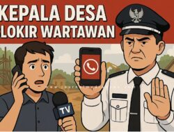 Kepala Desa kadudamas blokir beberapa kontak wartawan setelah mau di kompirmasi