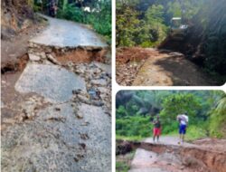 Longsor Akses Jalan, Warga Dua Kampung di Hegarmana Terisolir, Pemerintah Desa Lakukan Langkah Darurat