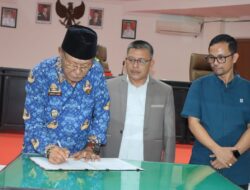 Wabup Nias Hadiri Rapat Paripurna DPRD Penandatanganan Nota Kesepakatan Ranwal RPJMD Tahun 2025-2029