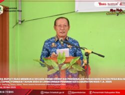 WABUP NIAS BUKA SECARA RESMI ORIENTASI PENGENALAN TUGAS CPNS FORMASI TAHUN 2024