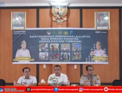 Rapat Koordinasi Pengawasan Lalu Lintas Media Pembawa Karantina