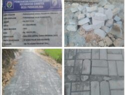 Pengerjaan Paping Blok Didesa Parakanlima, Diduga Tidak Ada Pengawasan Dari TPK