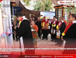 SEKDA NIAS HADIRI PERESMIAN DAN PENTAHBISAN GEDUNG GEREJA BNKP JEMAAT FATODANO RESORT 4