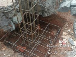 Diduga Tidak Menggunakan Besi Ulir, LipanHam Desak DTRB Segera Bongkar Pondasi Tapak Balai Warga di Sampora