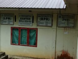 Bangunan Parit dan TPT Desa Hou Diduga Menjadi Lahan Korupsi, Masyarakat Minta Inspektorat Lakukan Audit