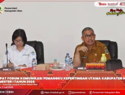 RAPAT FORUM KOMUNIKASI PEMANGKU KEPENTINGAN UTAMA KABUPATEN NIAS SEMESTER I TAHUN 2025