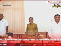 BUPATI NIAS & WALIKOTA GUNUNGSITOLI HADIRI RAPAT FORKADA SE-KEP. NIAS TAHUN 2025
