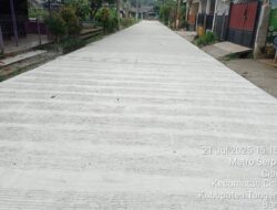 Proyek di Cibogo Cisauk Diduga Dikerjakan Kontraktor Kurang Profesional, Pelaksana : Kalau Bagus Nggak Usah Diomong