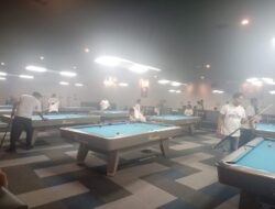 Semerbak HUT KNPI Ke-52, DPK Teluknaga Kabupaten Tangerang Gelar KNPI CUP Tournament Biliar