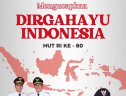 Pemerintah Desa Hilimbowo Mengucapkan Dirgahayu Kemerdekaan RI Ke-80 Tahun 2025