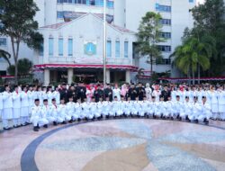 Upacara Peringatan HUT ke-80 Kemerdekaan RI Tingkat Kota Administrasi Jakarta Utara Berlangsung Khidmat