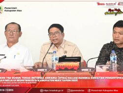 SIDANG TIM GUGUS TUGAS REFORMA AGRARIA (GTRA) KABUPATEN NIAS