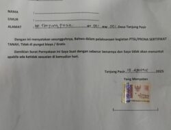 Lagi-Lagi, Oknum Aparatur Desa Tanjung Pasir Diduga Lakukan Pungli ke Warga