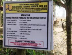 Kurangnya Pengawasan Dari Ketua Kelompok Tani, Mengakibatkan Adanya Dugaan Ketidaksesuaian Di Pembangunan Irigasi Di Desa Mekarrahayu