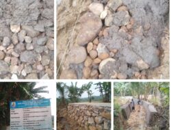 CV. Salam Mahaka Karya Disorot, Irigasi Rp 436 Juta Diduga Tak Sesuai Spek