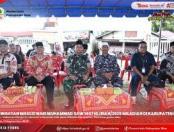 SEKDA NIAS HADIRI KEGIATAN PERINGATAN MAULID NABI MUHAMMAD SAW