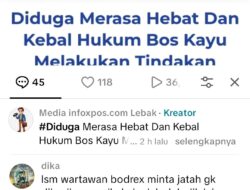 Ucapan Pemilik Akun TikTok Bernama DIKA Yang Dianggap Menghina Propesi Wartawan Dan LSM Harus Dipertanggung Jawabkan
