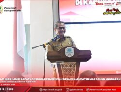 BUPATI NIAS DORONG PENGUATAN PEMERINTAHAN DESA MELALUI RAKOR TAHUN 2025