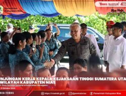Kepala Kejaksaan Tinggi Sumatera Utara Kunker di Wilayah Kabupaten Nias