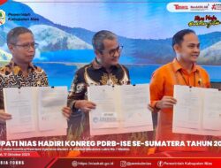BUPATI NIAS HADIRI PELAKSANAAN KONSULTASI REGIONAL PRODUK DOMESTIK REGIONAL BRUTO – INDIKATOR SOSIAL EKONOMI (KONREG PDRB–ISE) SE–SUMATERA TAHUN 2025