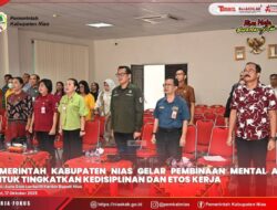 PEMKAB NIAS GELAR PEMBINAAN MENTAL ASN UNTUK TINGKATKAN KEDISIPLINAN DAN ETOS KERJA