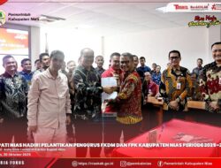 BUPATI NIAS LANTIK PENGURUS FKDM DAN FPK KABUPATEN NIAS PERIODE 2025–2030