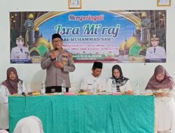 Kapolsek Labuan hadiri Peringatan Isra Mi’raj Tingkat Kecamatan Labuan