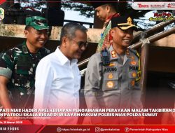 BUPATI NIAS HADIRI APEL KESIAPAN PENGAMANAN MALAM TAKBIRAN TAHUN 2026