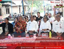 BUPATI NIAS HADIRI IBADAH SYUKUR KELUARGA KETUA DPRD KABUPATEN NIAS