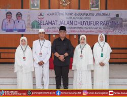 Wali Kota Gunungsitoli Lepas Calon Jamaah Haji 2026