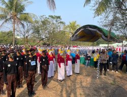 Ragam Kehebohan Peserta dalam Lomba Gerak Jalan Gebyar Kemerdekaan RI Ke-81